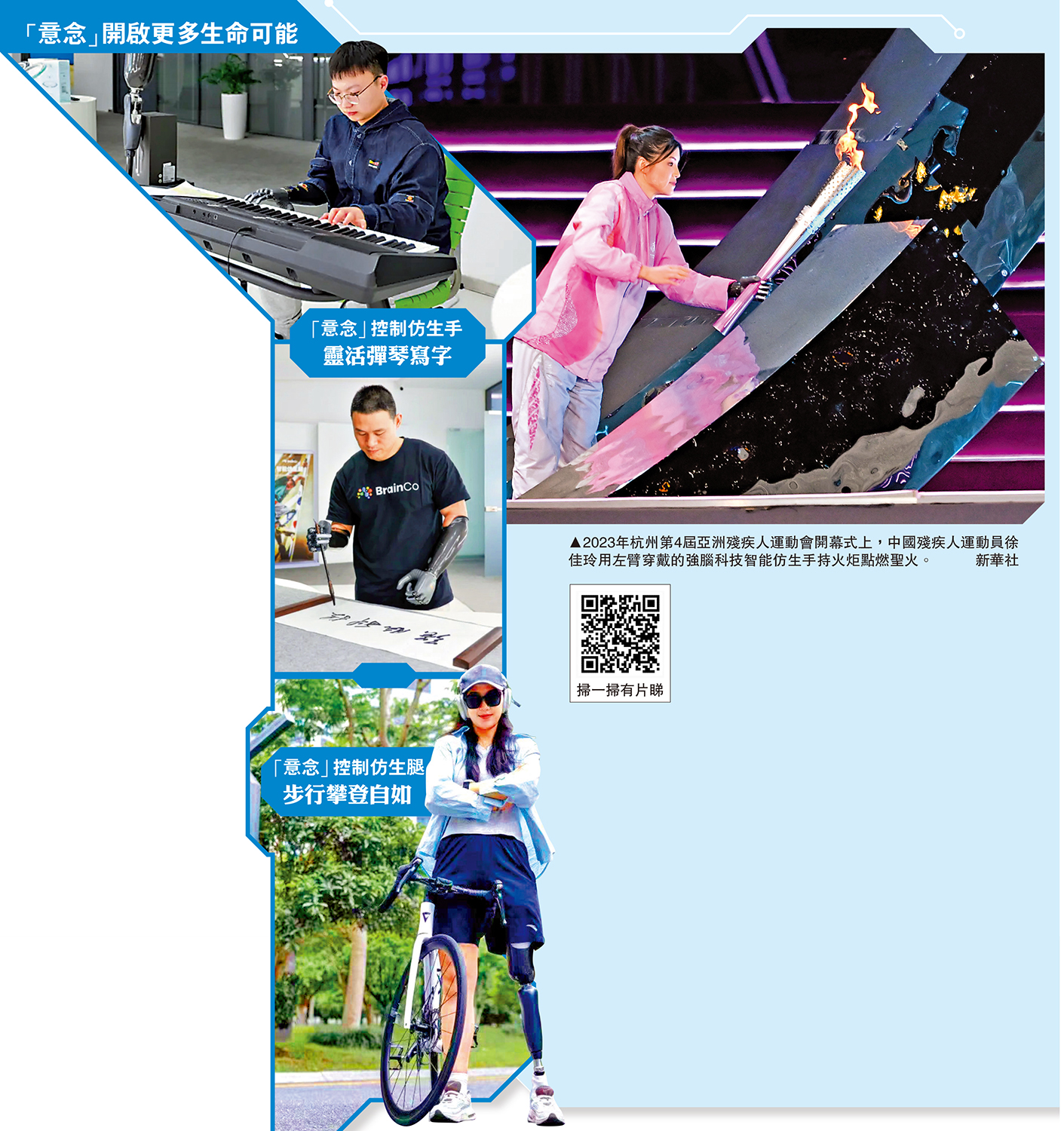 　　圖：「意念」開啟更多生命可能