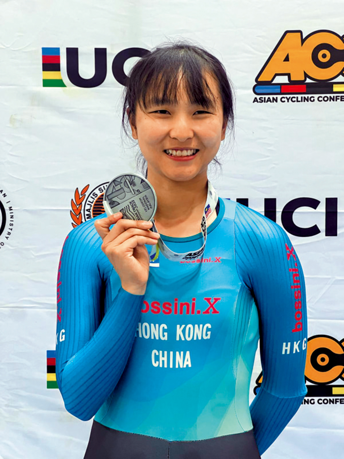 　　圖：中國香港單車隊主將李思穎。