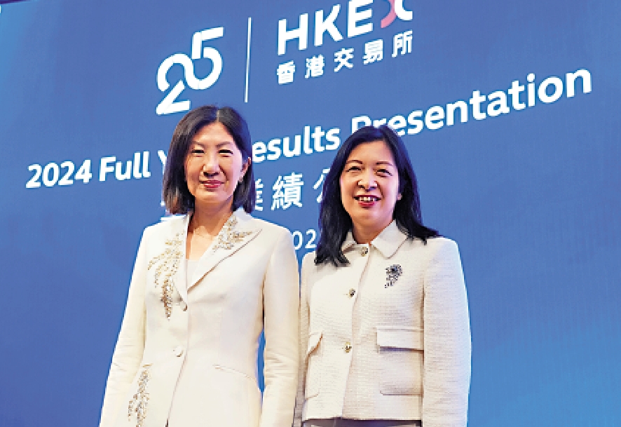 　　圖：陳翊庭（左）指出，專線是為科企量身定造，在遞表前解決疑惑。\大公報記者麥潤田攝