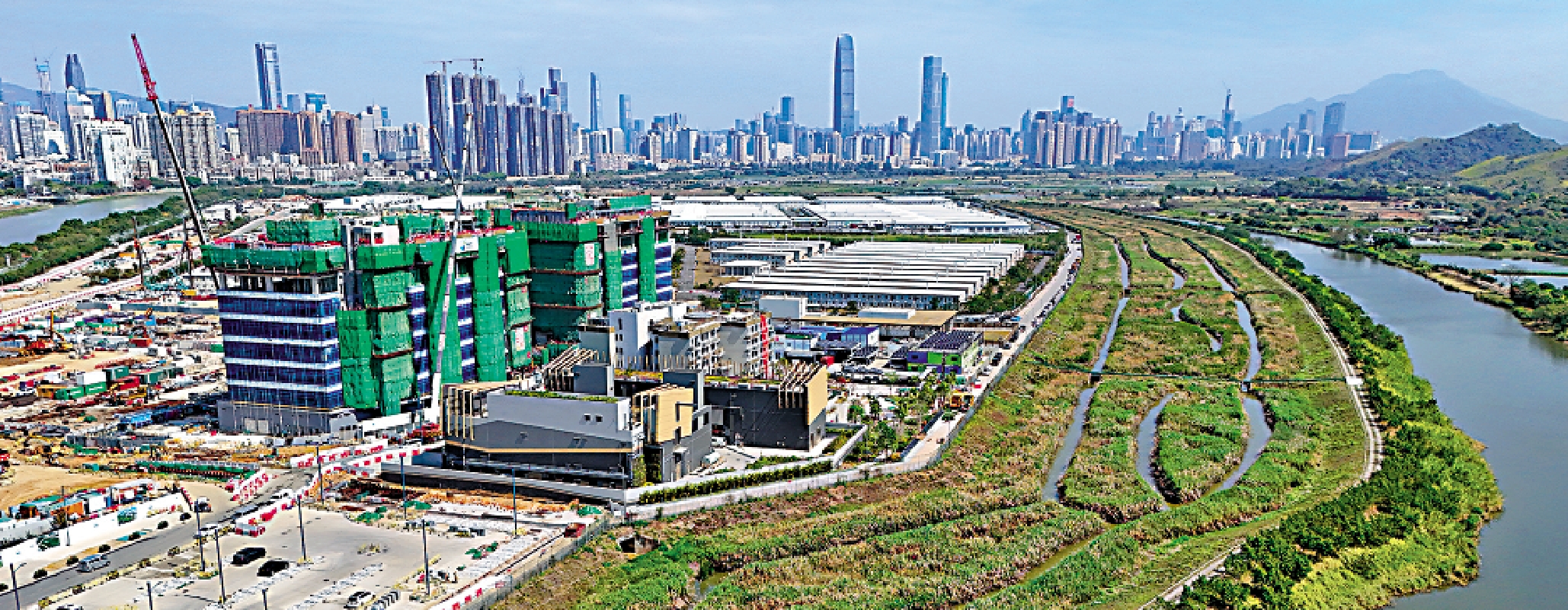 圖:陳茂波表示,要推動本港經濟往前走,除了鞏固和提升傳統產業優勢,還需加速北都發展。\大公報記者遂初攝