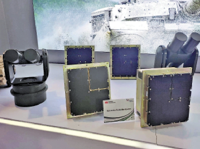 　　圖：此前公開展出的GL6系統，可見系統包括4部車載雷達和2個轉動發射平台。