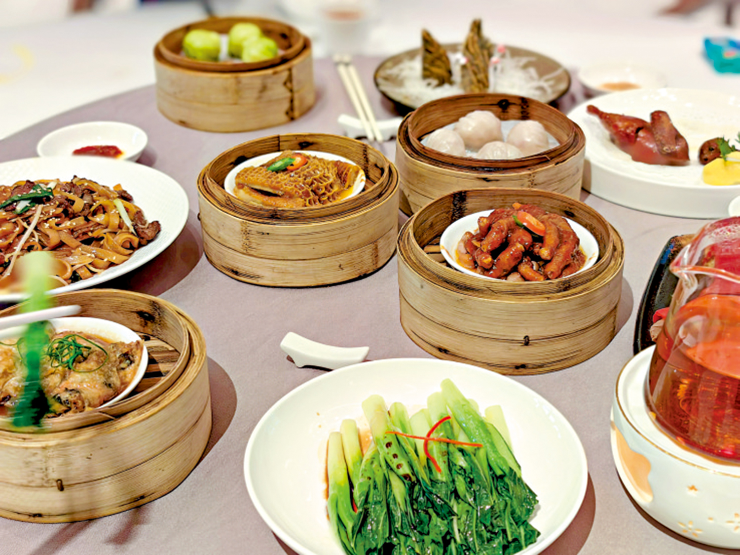 圖:香港茶餐廳的點心。\作者供圖