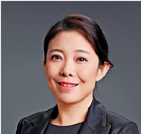 圖:許冉表示,京東推出AI購物助手,幫助用戶獲得個性化的搜索結果。