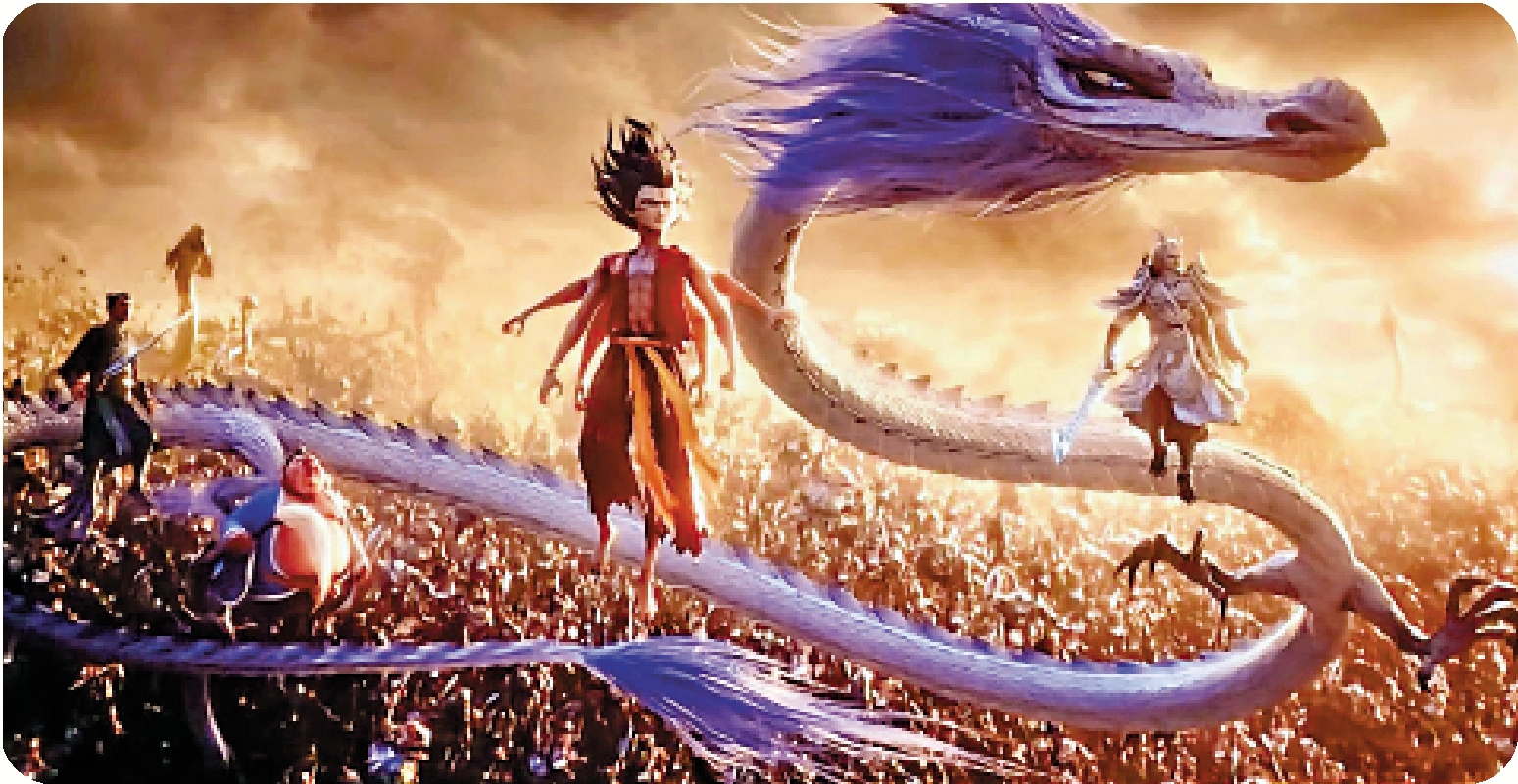 圖:《哪吒2》榮登全球動畫電影票房榜首。/劇照
