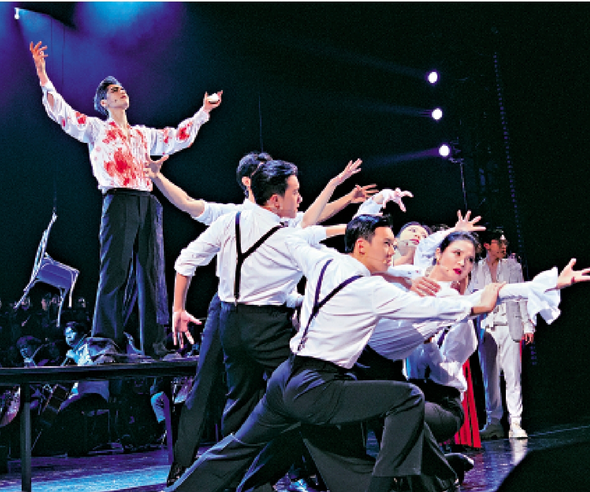 圖:音樂劇《風聲》去年在上海首演一票難求。