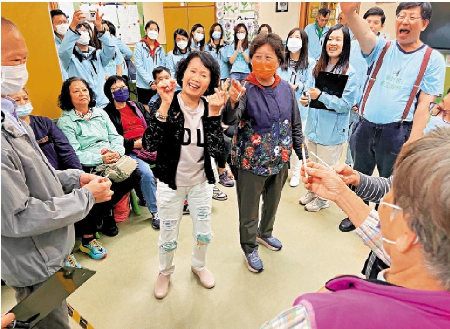 圖:政府購物業作長者中心等社福設施。