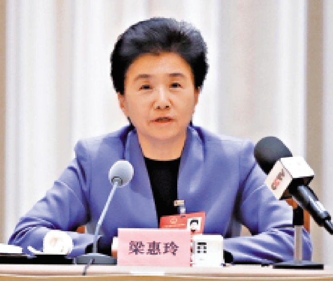 圖:全國人大代表、黑龍江省省長梁惠玲。\受訪者供圖
