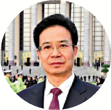 　　圖：全國人大代表，呼和浩特市委副書記、市長賀海東。