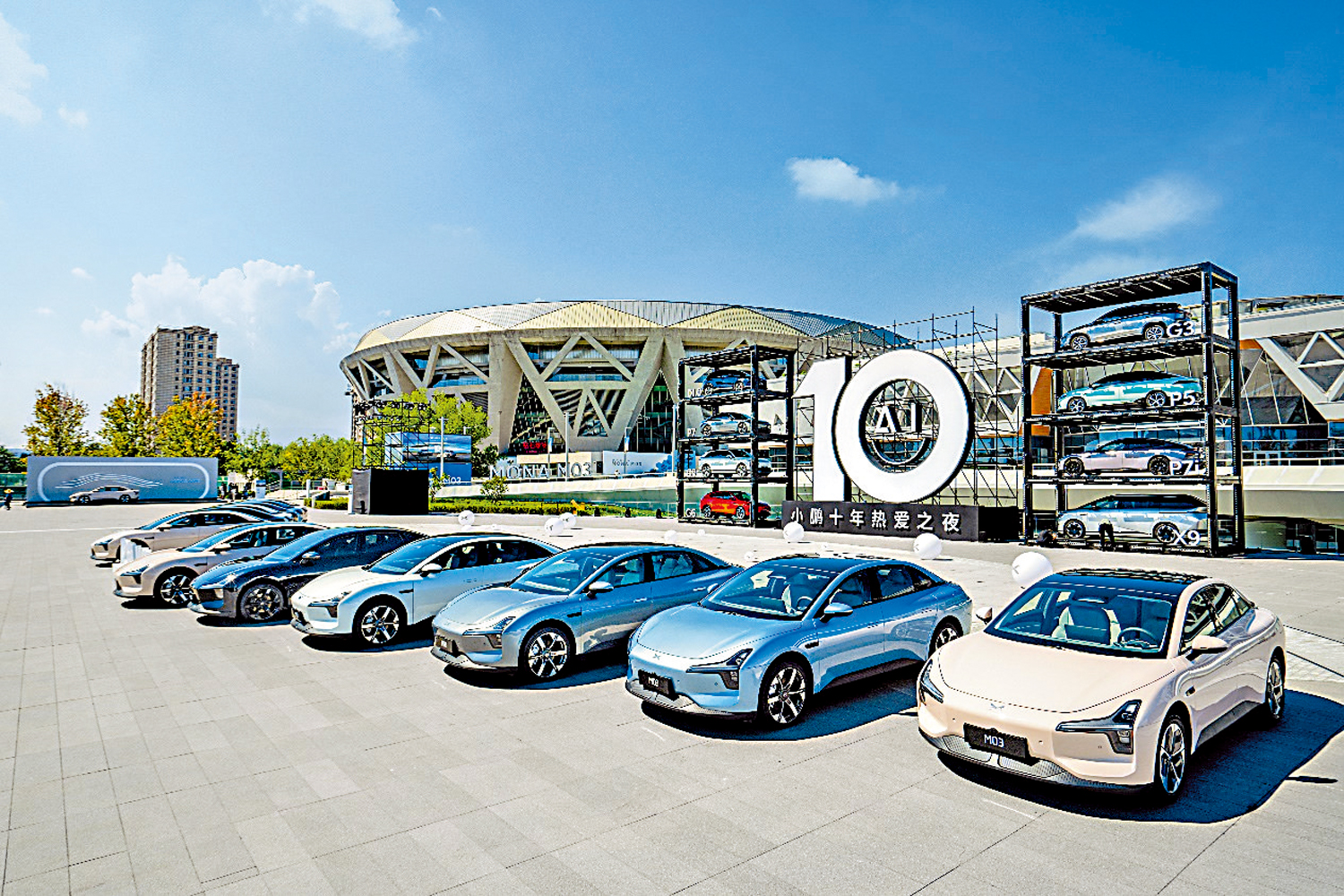 　　圖：小鵬預計MONA下月累計交付量突破10萬輛。