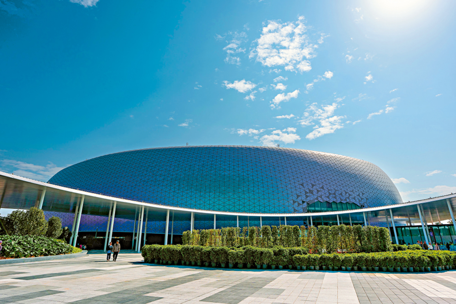 圖:李家超要求體育園管理公司強化機制建設。