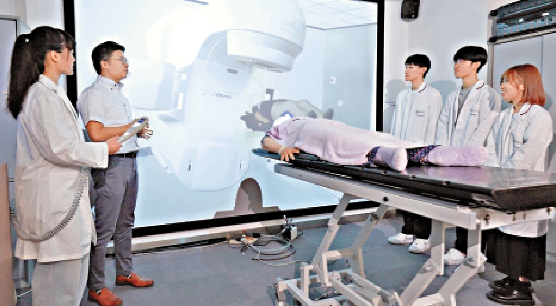圖:理大強調擁有眾多醫療相關教研設施,可直接用於醫科教學。