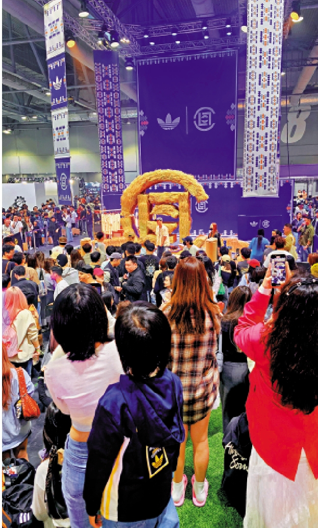圖:活動吸引大批年輕觀眾入場。\大公報記者徐小惠攝