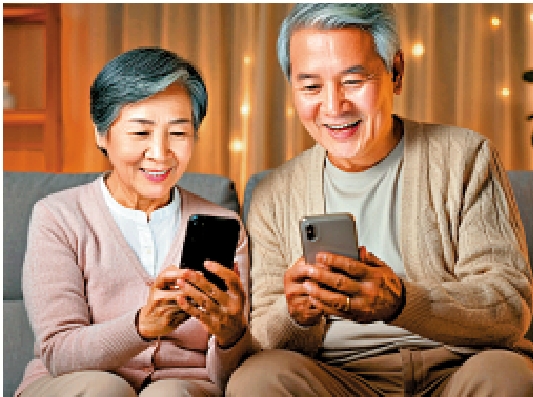 圖:45-64歲中老年用戶在微短劇重度受眾中佔比達43.2%。