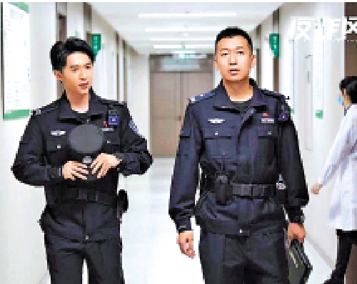 圖:騰訊視頻懸疑短劇《反詐風暴》劇照。