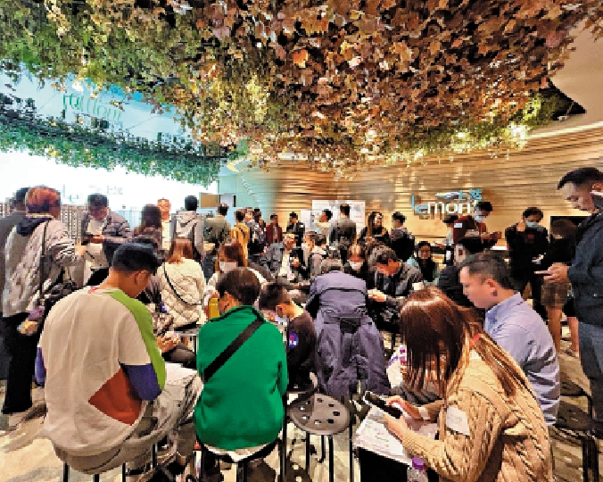 圖:樓市熾熱,首季新盤銷售有望高達4300宗。