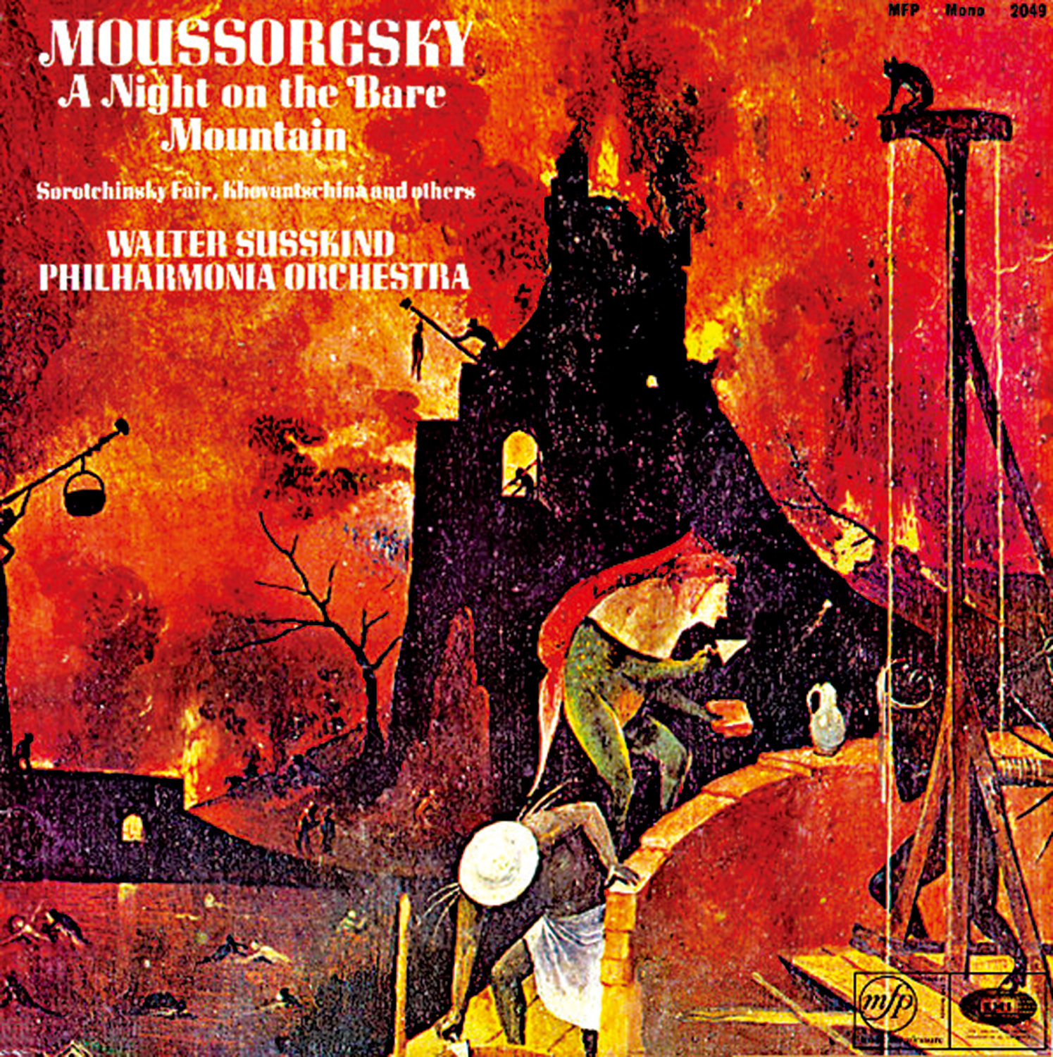 　　圖：「碟中畫」《穆索爾斯基選集》／《乾草車》