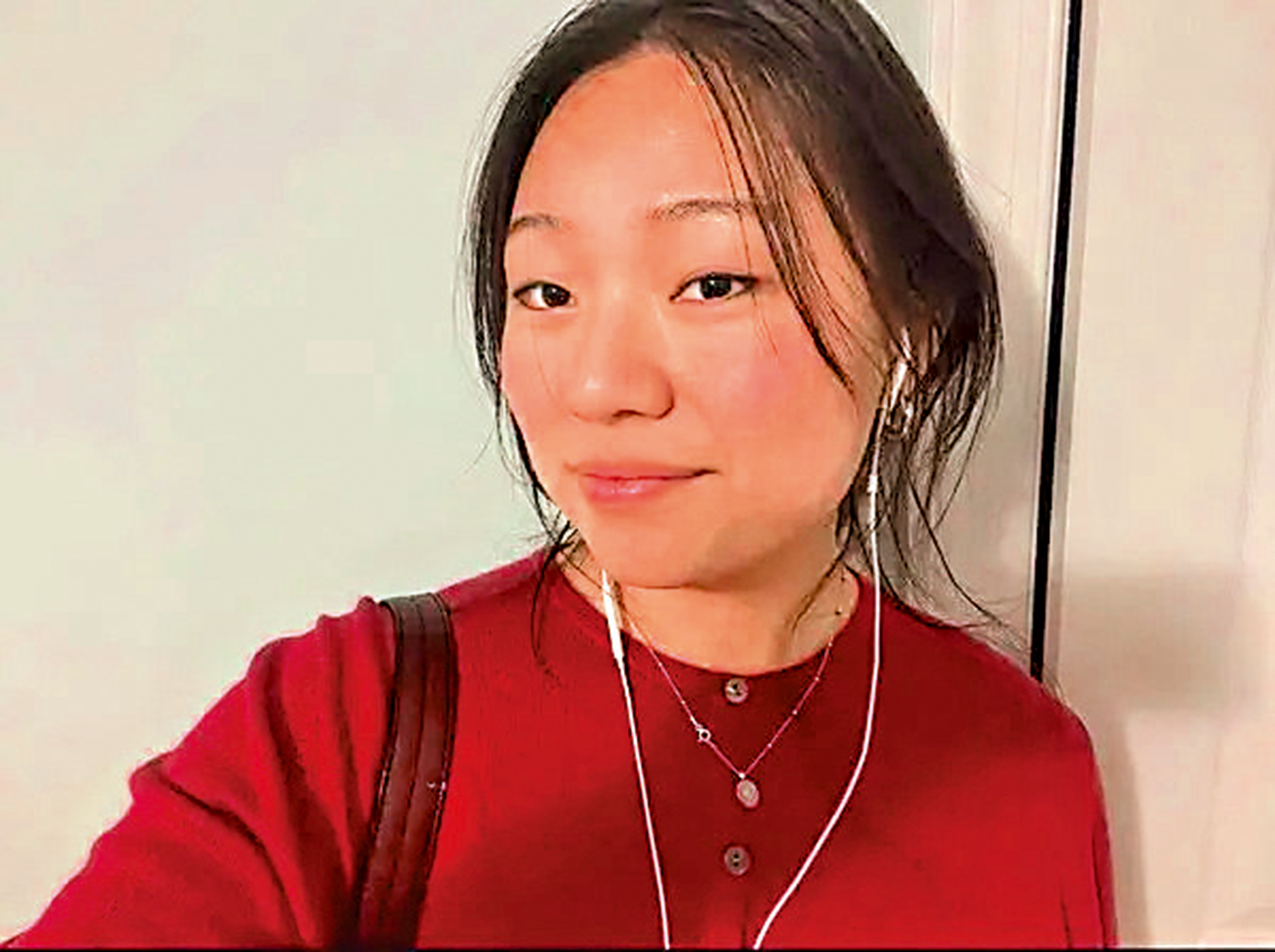 　　圖：哥倫比亞大學韓裔學生鄭允書因參與反戰示威，被吊銷綠卡。\網絡圖片