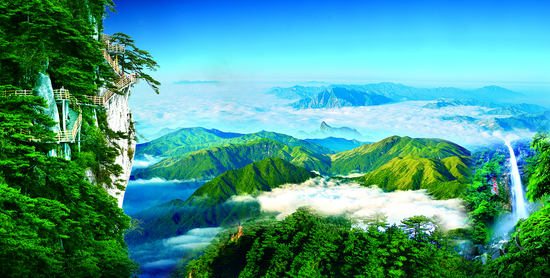 圖:「月亮之都」明月山。