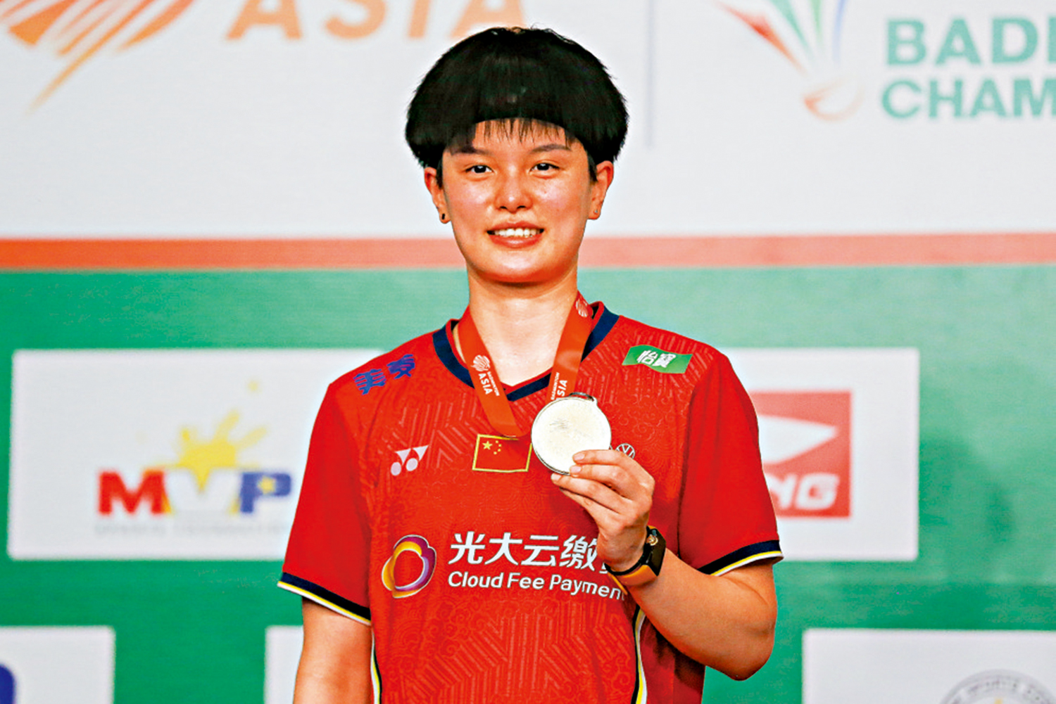 　　圖：王祉怡曾兩奪亞錦賽女單金牌。