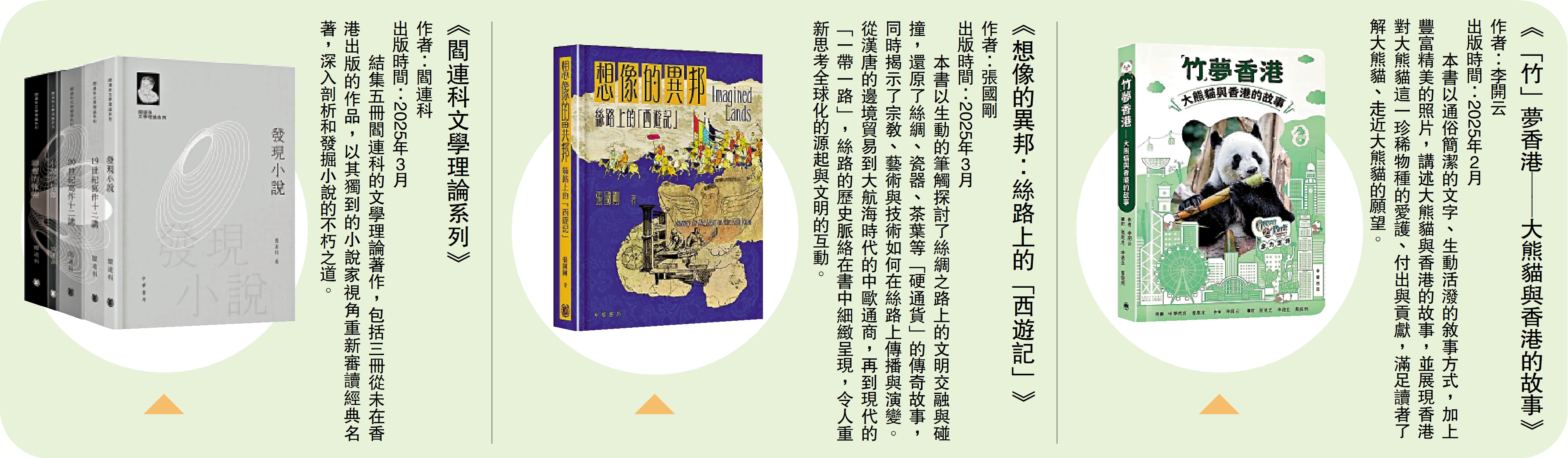 圖:中華書局第一季精選書單(部分)