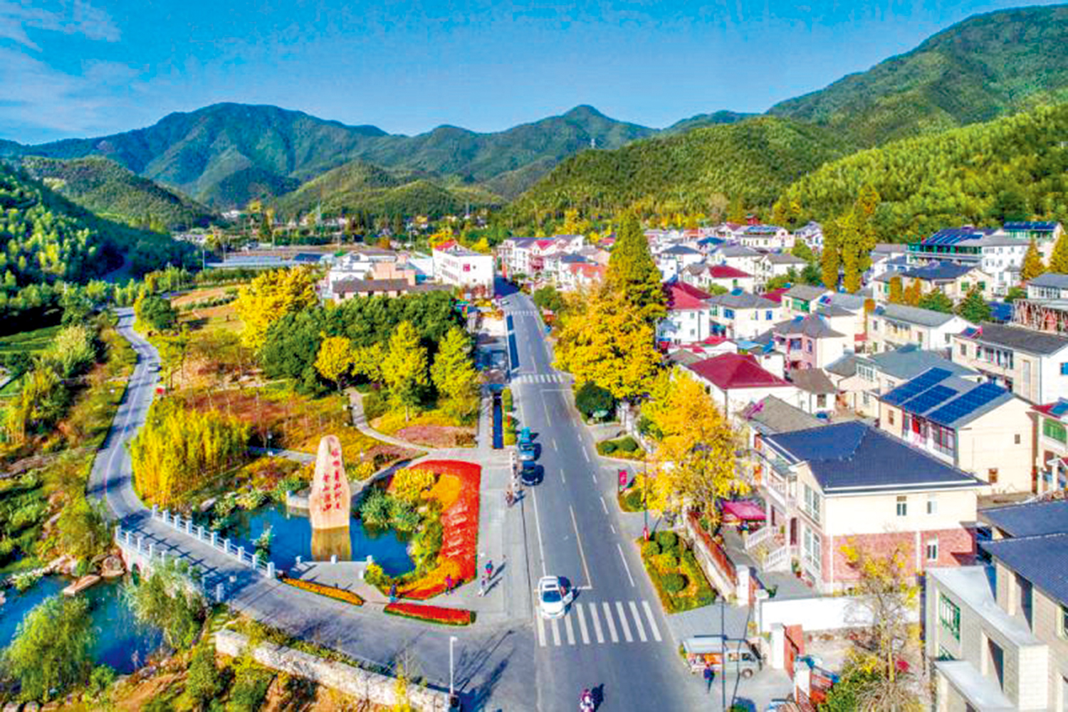 圖:浙江余村一景。\資料圖片