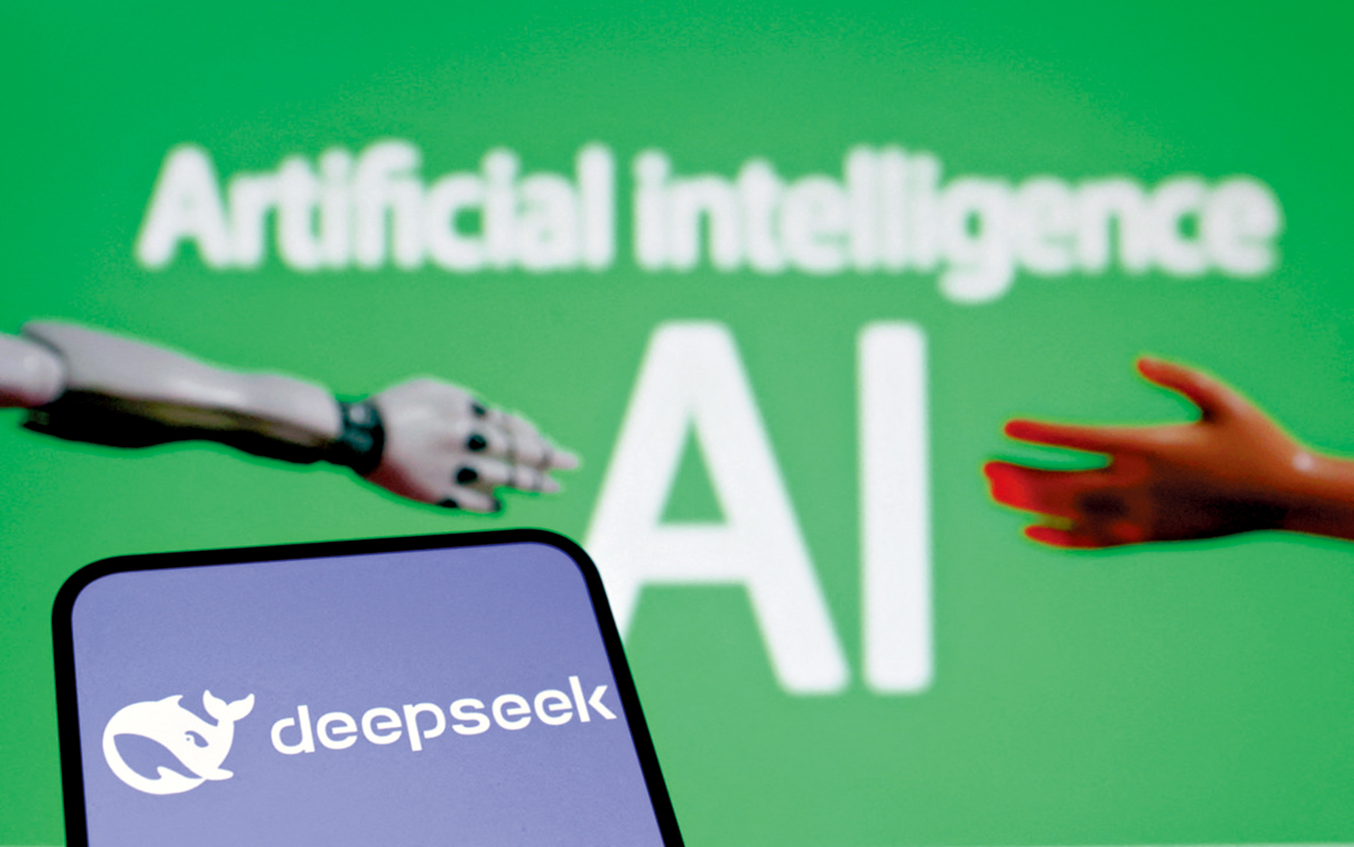 圖:DeepSeek推出後,中資人工智能股受到環球資金追捧。