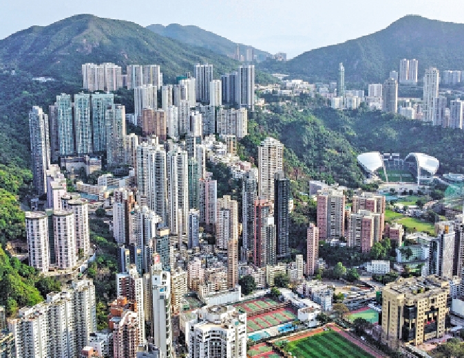圖:香港樓市成交未受關稅戰影響。