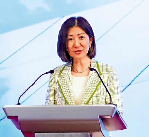 　　圖：港交所行政總裁陳翊庭成功入選《時代》百大人物2025，成為榜單中唯一香港代表。