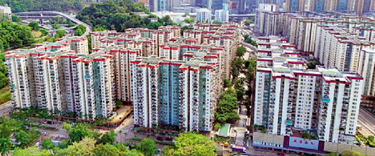圖:中價及細價物業市場起動,有助盤活樓市換樓鏈,帶動樓市向上。