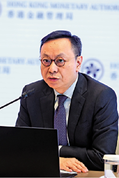 　　圖：金管局副總裁陳維民。\大公文匯全媒體記者萬霜靈攝