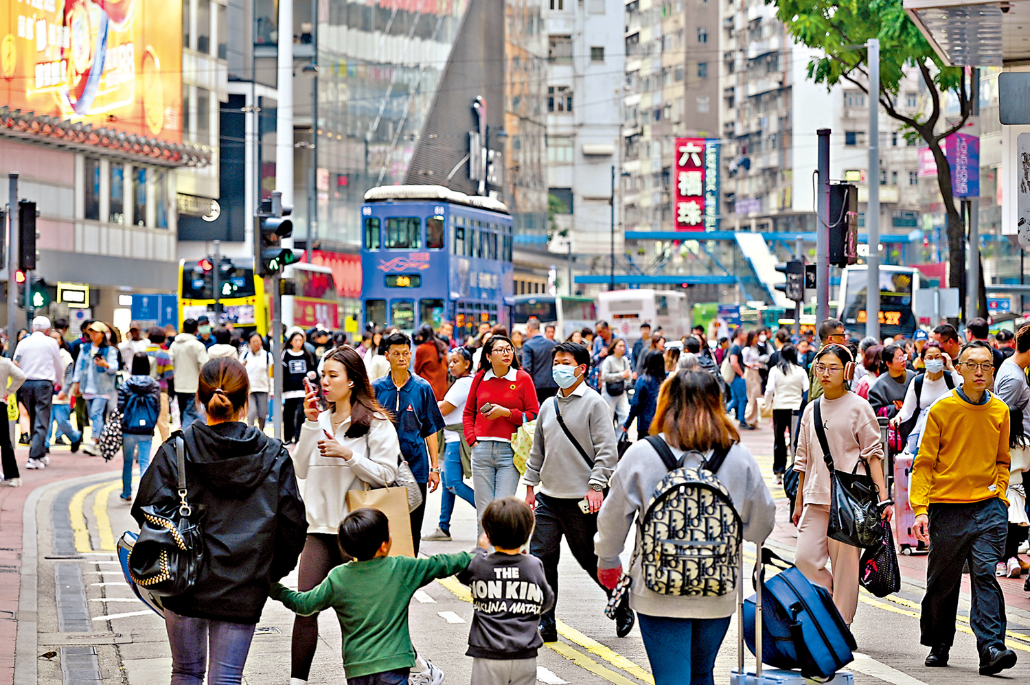 　　圖：特區政府將於明日公布第一季本地生產總值預估數字，預計香港經濟在第一季穩健增長。
