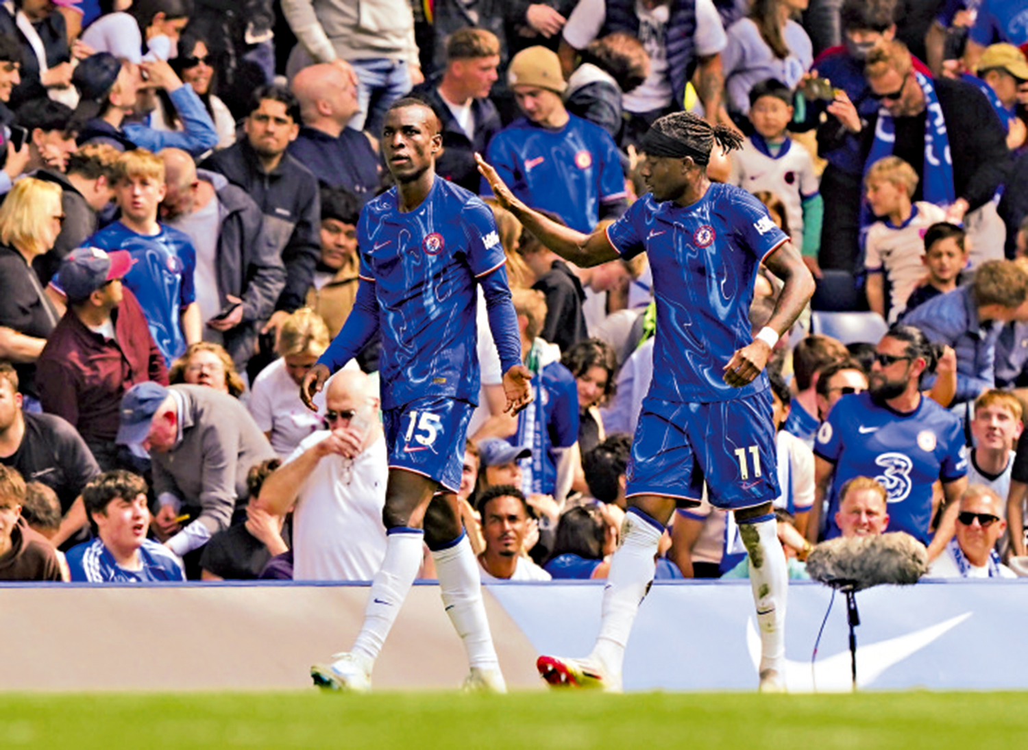 　　圖：車路士的尼高拉斯積遜（左）與馬杜基近況不俗。