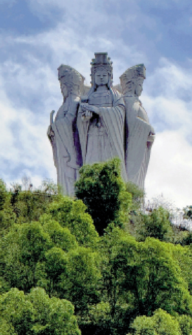 圖:大湖鎮大德媽祖廟旅遊區。/大公報記者黃寶儀攝