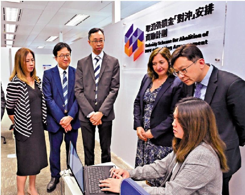 圖:孫玉菡強調,取消對沖長遠對員工益處好大,員工不會因為轉工,令強積金被對沖到所剩無幾。