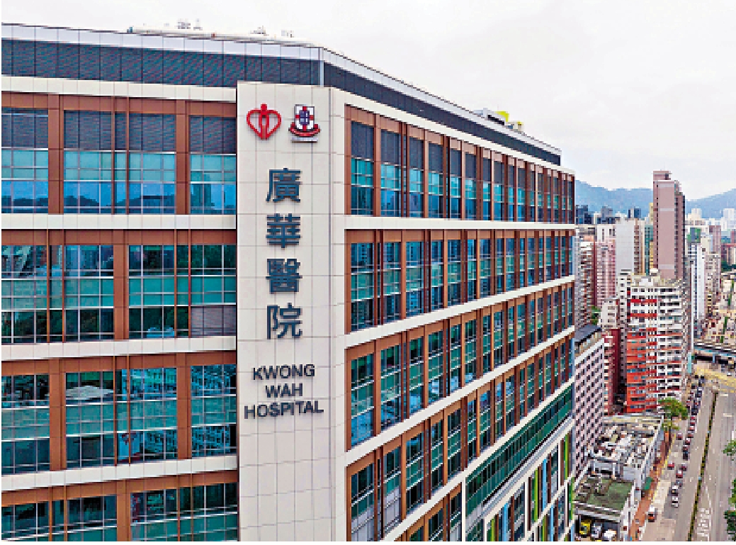 　　圖：16個月大男童同時感染新冠病毒和鼻病毒／腸病毒併發嘶吼症，現時仍在廣華醫院留醫。