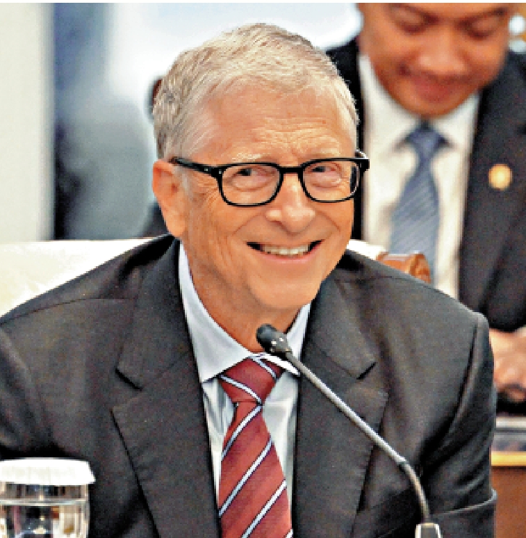 圖:比爾·蓋茨計劃捐出幾乎全部個人財富。\法新社