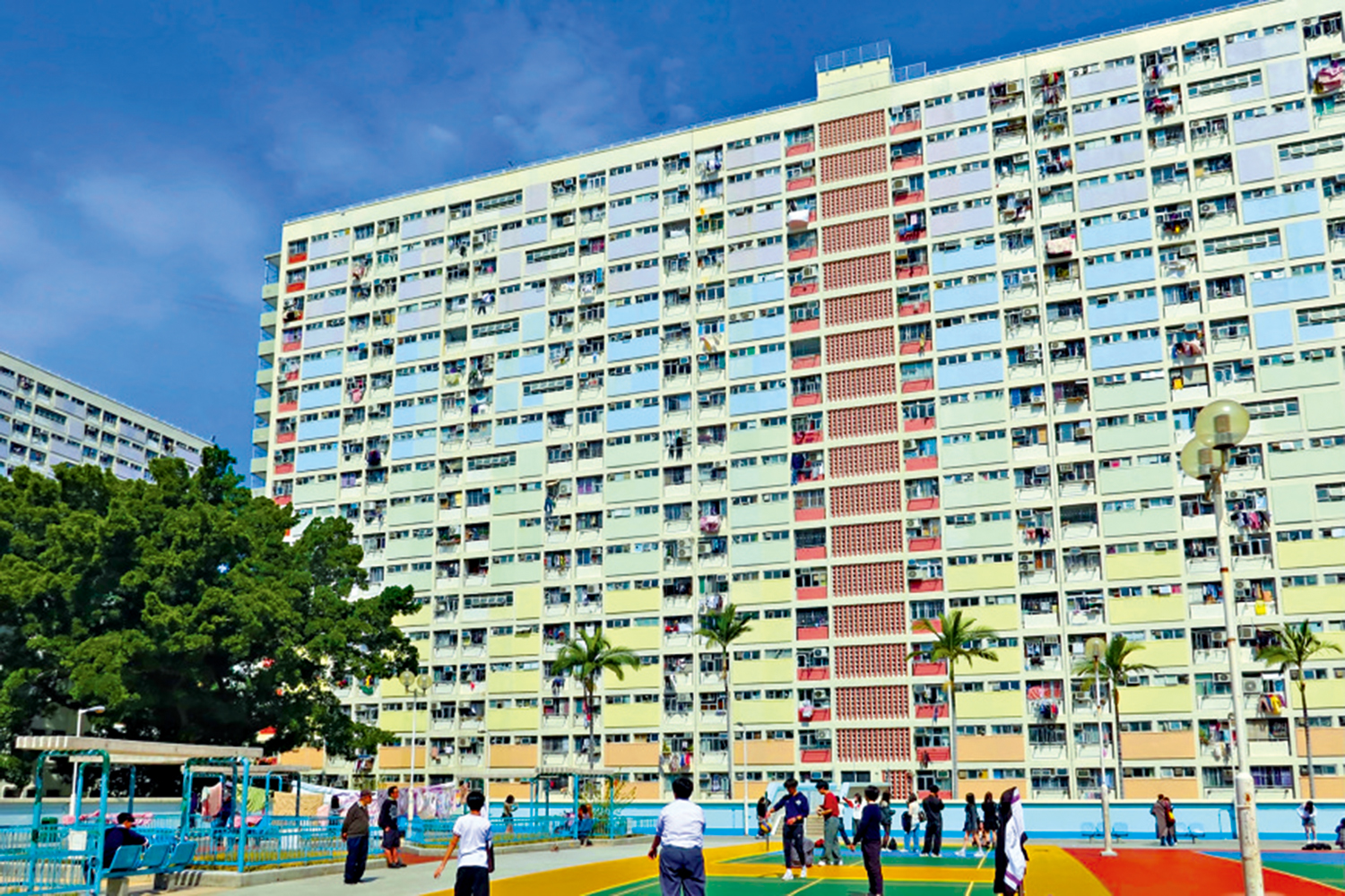 　　圖：彩虹邨是上世紀六十年代香港公屋的代表作。\作者攝