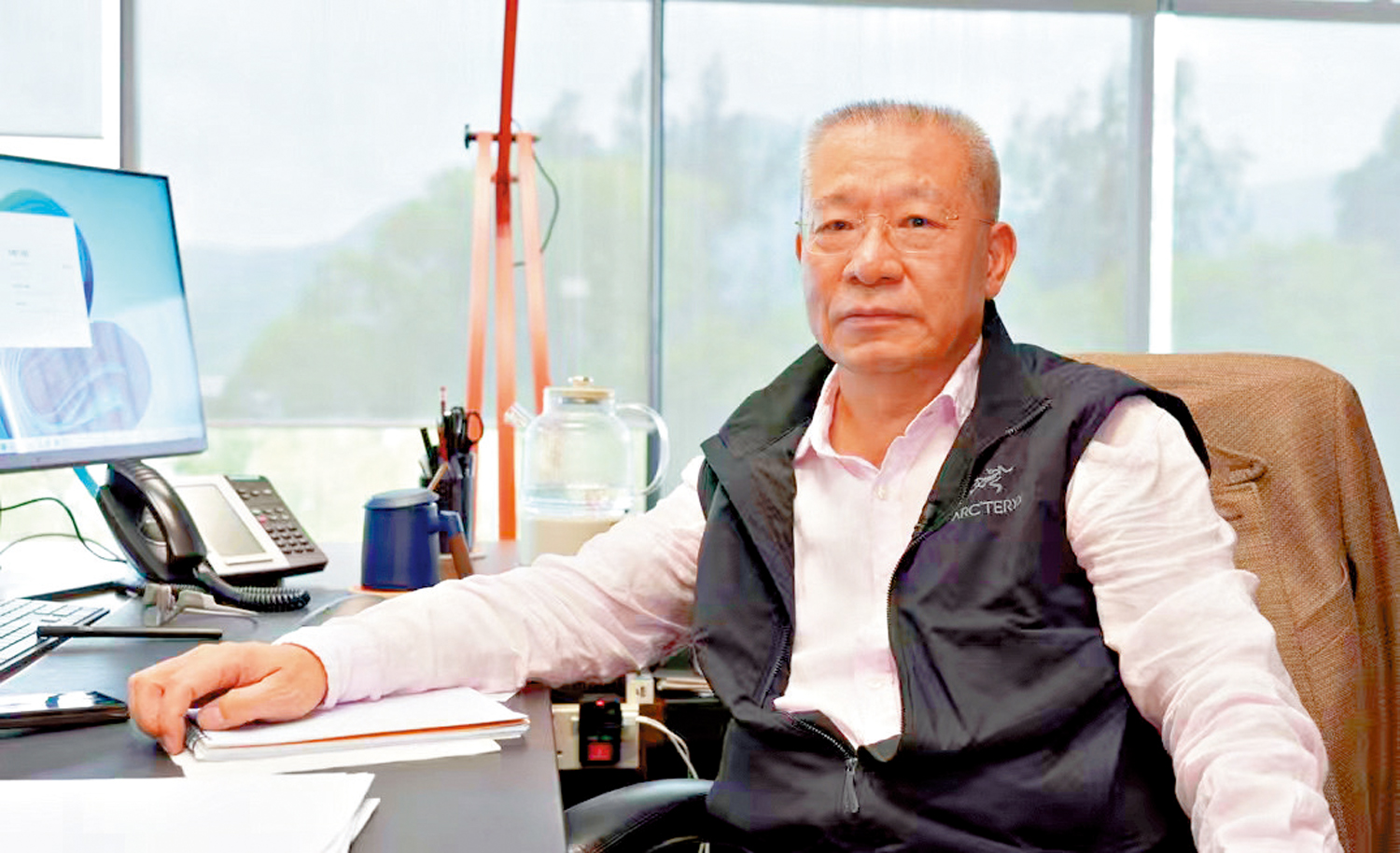 　　圖：孫玉勝表示，鳳凰衛視香港台於香港免費電視85頻道開播一年來所取得的傳播效果超出預期。