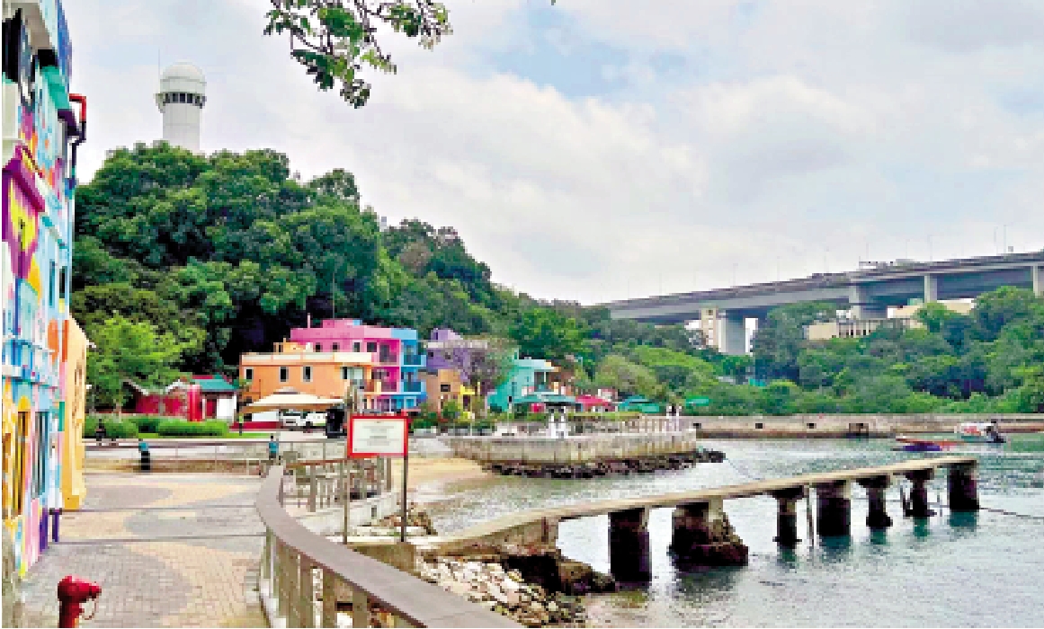 　　圖：馬灣一景。\作者攝