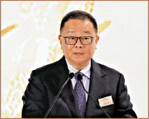 圖:胡勁軍表示,期待廣東與香港攜手,把握時代機遇,共同推動文化繁榮與發展。