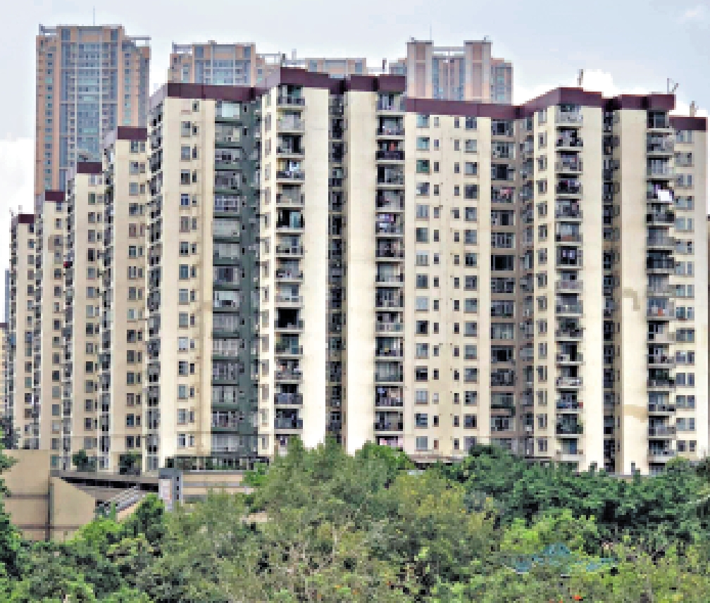 圖:美孚新邨的「供平過租」差距,在半個月內從約15.2%擴大至約30.5%。