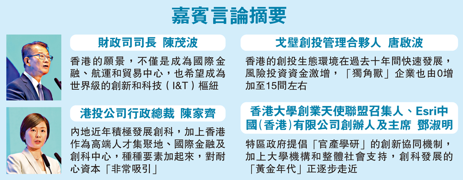 　　圖：嘉賓言論摘要
