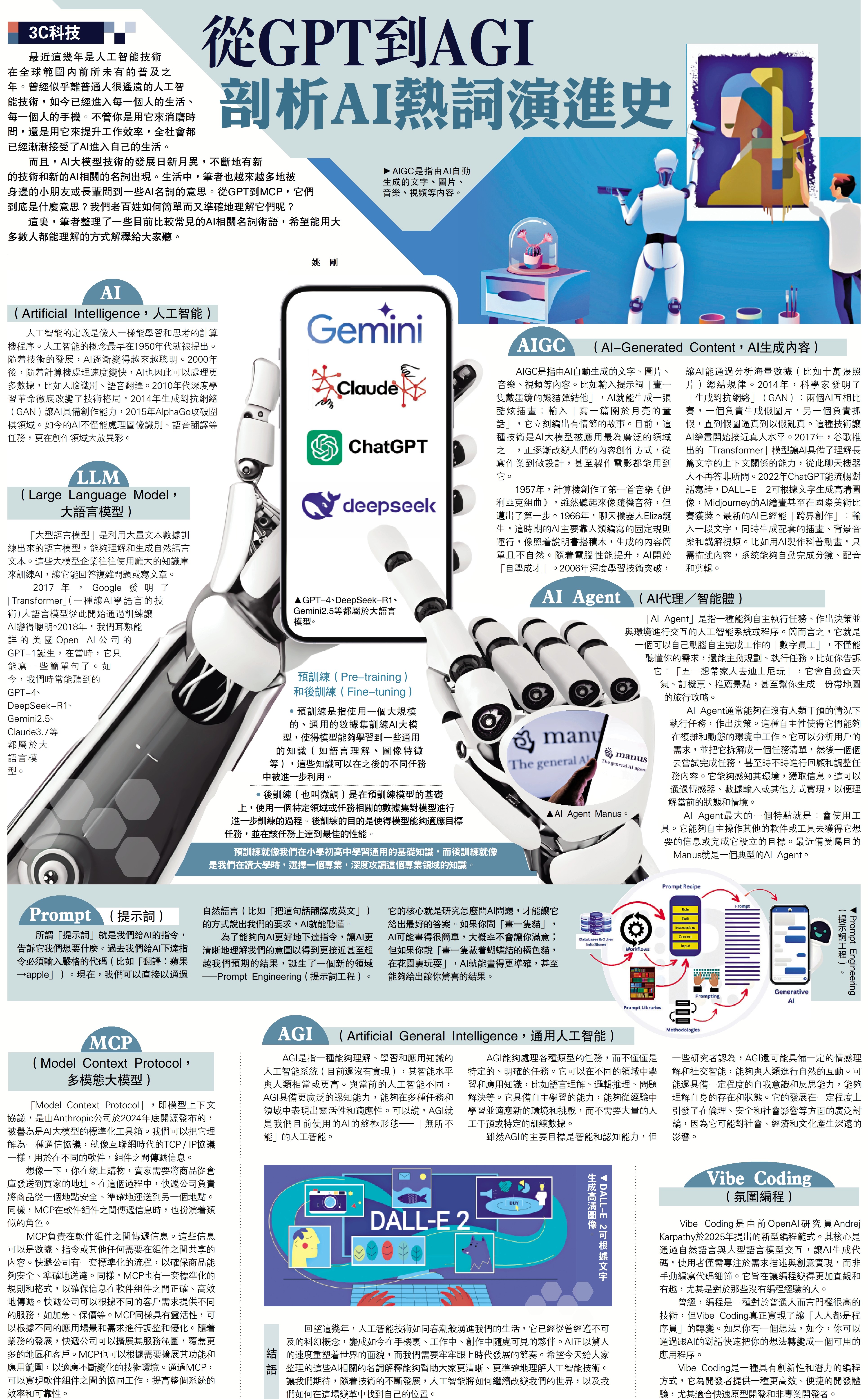 圖:從GPT到AGI 剖析AI熱詞演進史