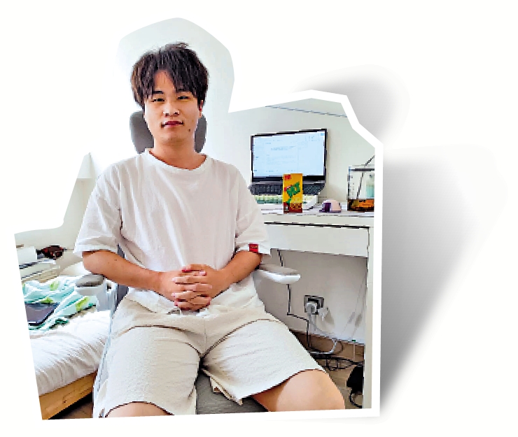 　　圖：劉福明表示，香港保留着豐富傳統文化資源，加上學習氛圍良好，所以選擇來港深造。