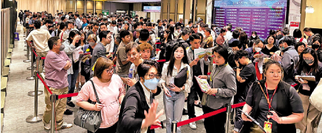 圖:五月份新盤成交量勢突破2000宗,較上月顯著飆升。