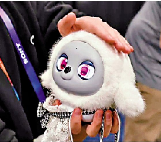 　　圖：Ropet具有寵物貓狗的屬性，會對主人撒嬌。\網絡圖片