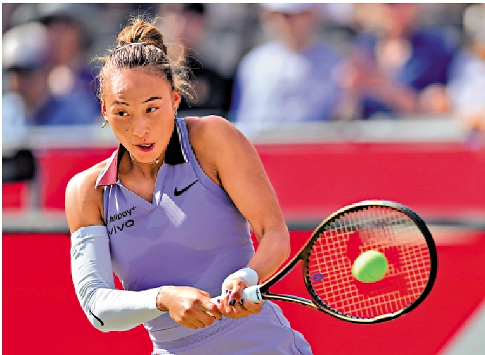 　　圖：中國網球「一姐」鄭欽文