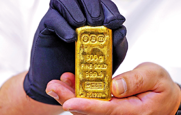 圖:紙黃金是一種金融衍生品,價格與國際金價掛鈎。