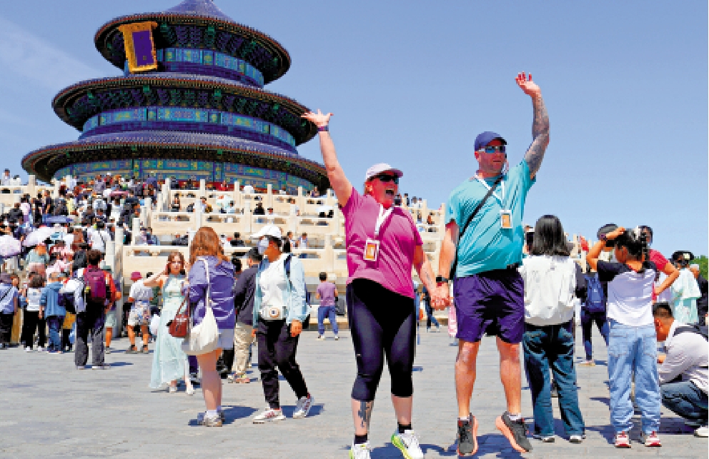 圖:在中國旅遊的人均旅行開支遠低於歐美,因而成為海外客的熱門旅遊地。