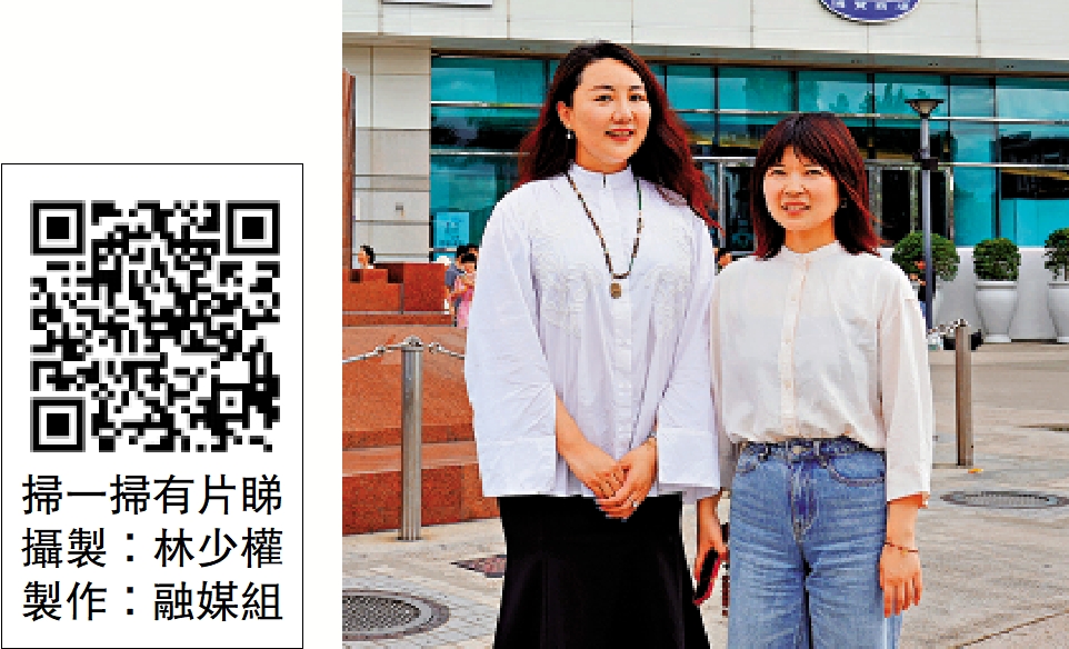 　　圖：孫秀祖（左）及蔣思宇（右）都認為，香港國安法頒布實施這五年來，香港社會得到「質的改變」。